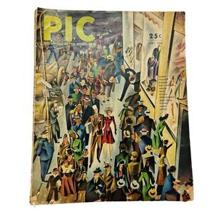 Vintage April 1946 PIC The Magazine For Young Men